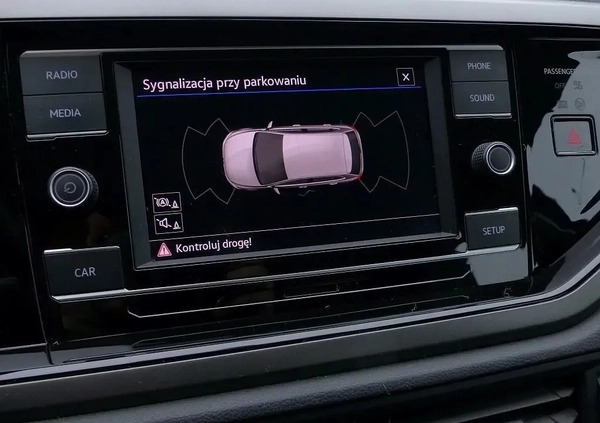 Volkswagen Polo cena 45500 przebieg: 118000, rok produkcji 2018 z Warszawa małe 121